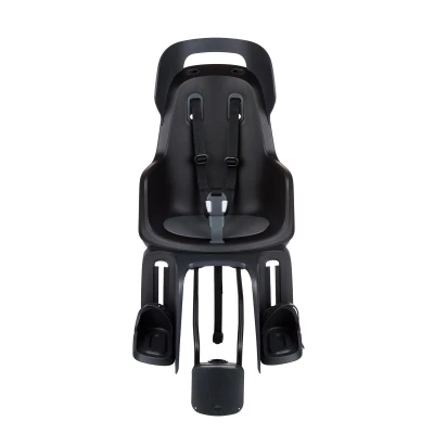 BOBIKE Fotelik rowerowy GO 1P do ramy Urban black | Pan Piksel