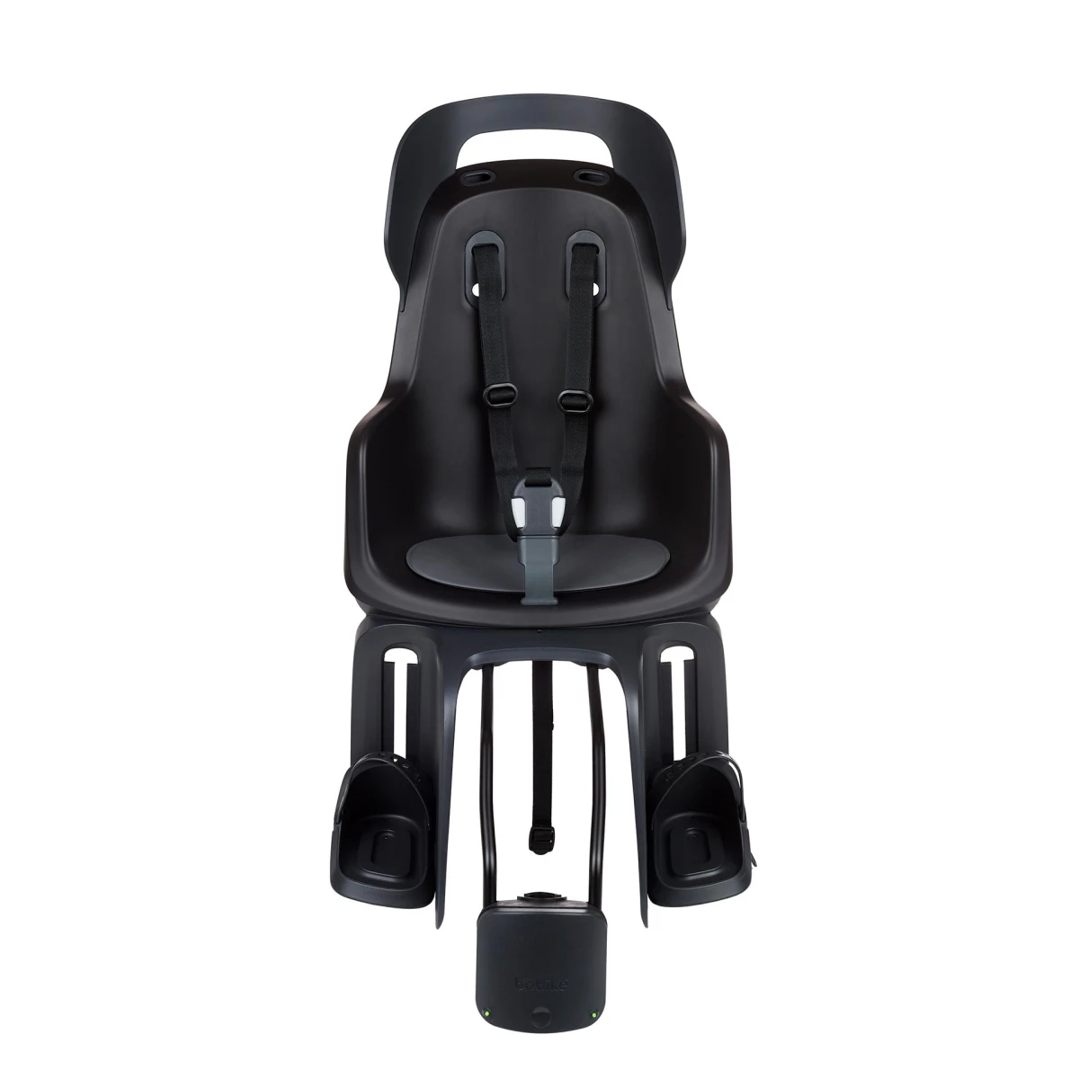 BOBIKE Fotelik rowerowy GO 1P do ramy Urban black | Pan Piksel