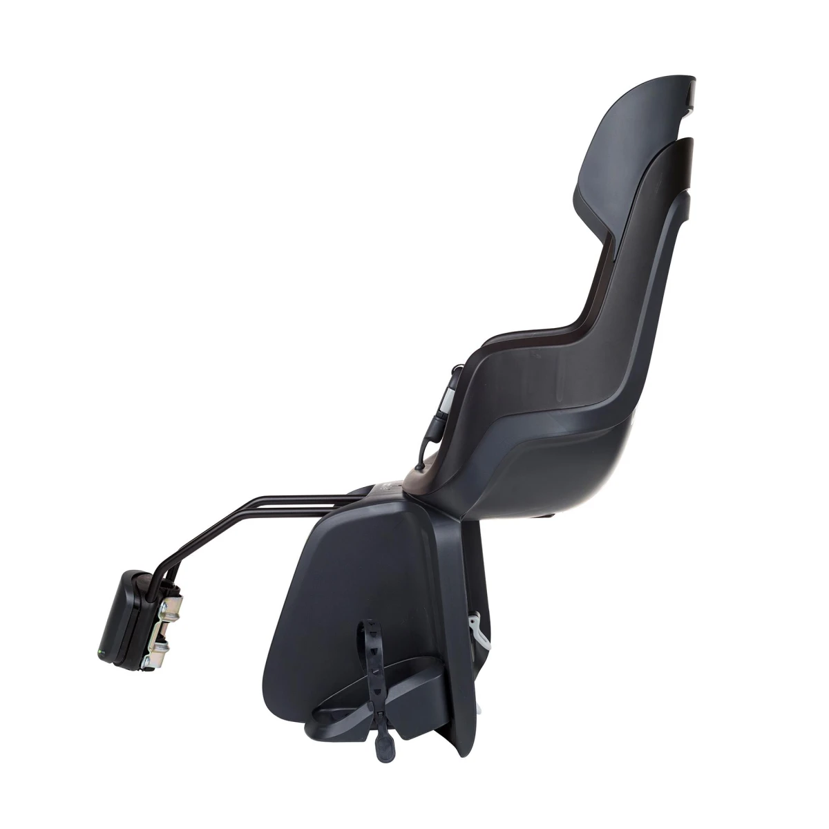BOBIKE Fotelik rowerowy GO 1P do ramy Urban black | Pan Piksel