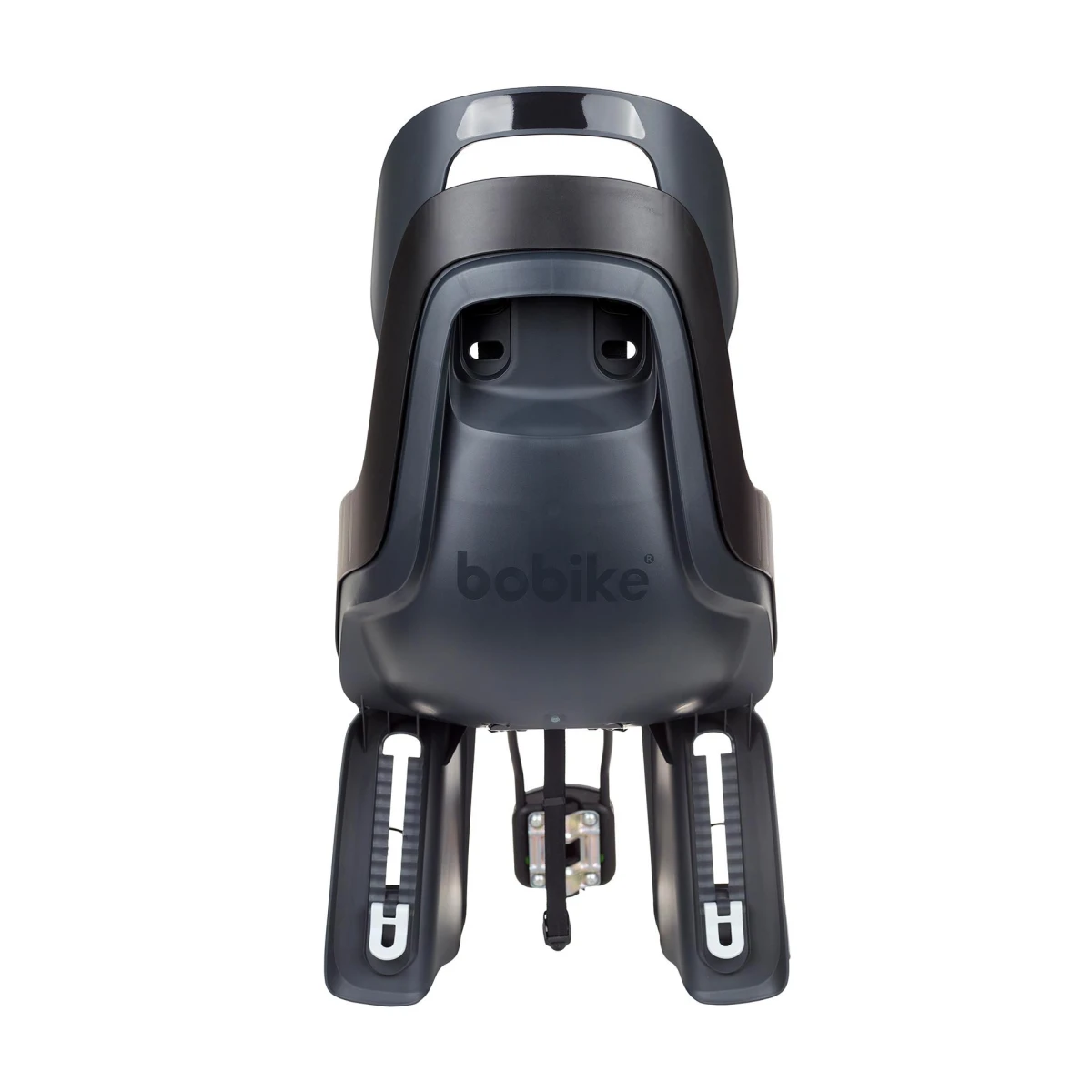 BOBIKE Fotelik rowerowy GO 1P do ramy Urban black | Pan Piksel