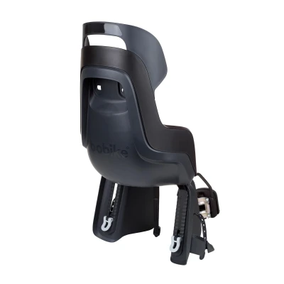 BOBIKE Fotelik rowerowy GO 1P do ramy Urban black | Pan Piksel