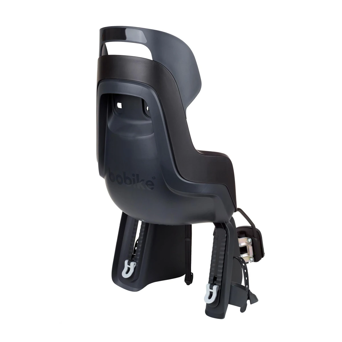 BOBIKE Fotelik rowerowy GO 1P do ramy Urban black | Pan Piksel