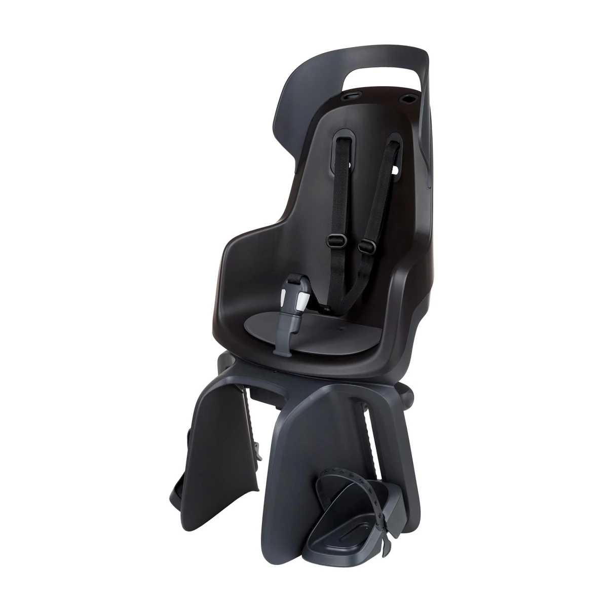 BOBIKE Fotelik rowerowy GO RS bagażnik Urban black | Pan Piksel