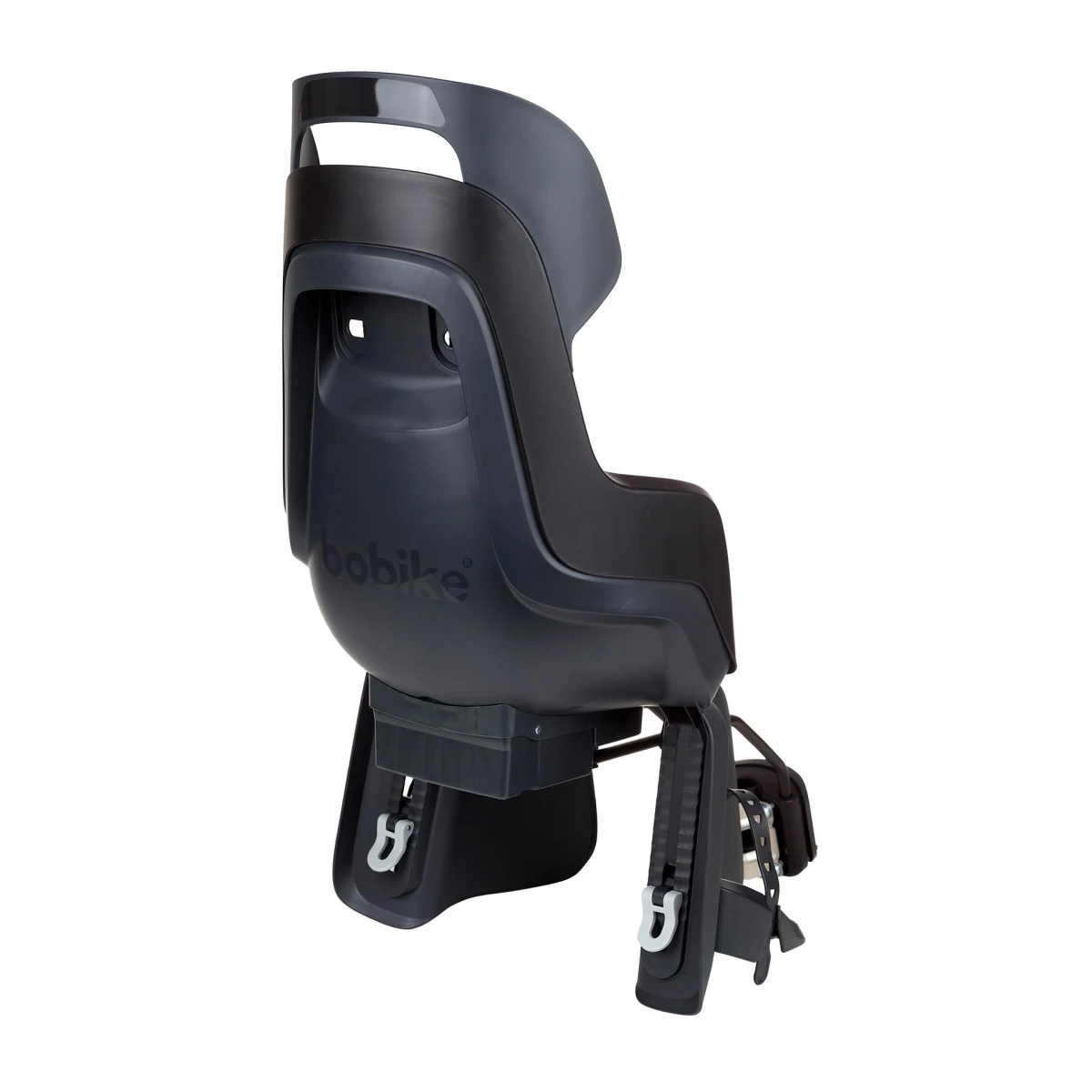 BOBIKE Fotelik rowerowy GO RS 1P rama Urban black | Pan Piksel