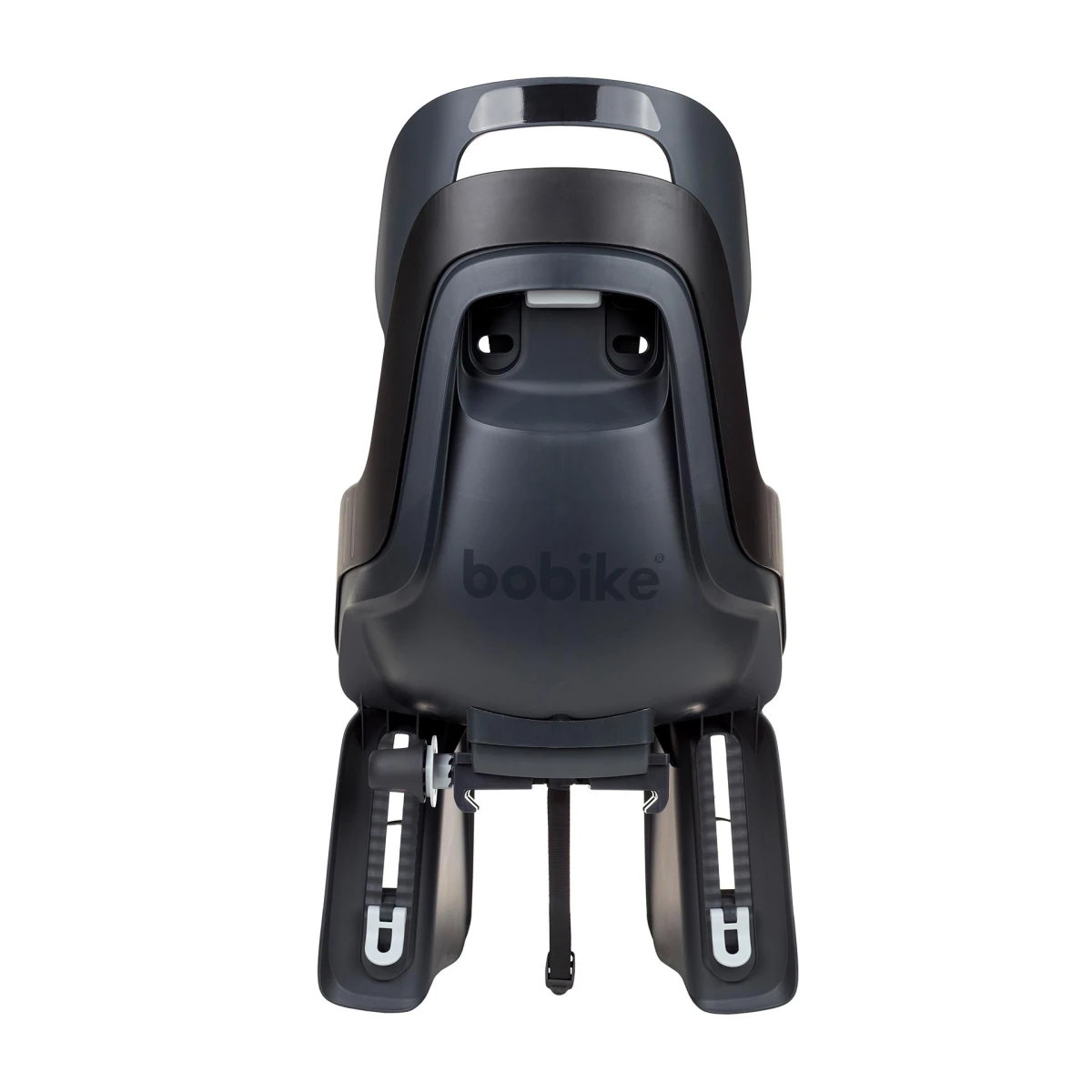 BOBIKE Fotelik rowerowy GO RS bagażnik Urban black | Pan Piksel