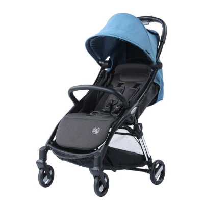 TITANIUM BABY BV Wózek spacerowy Beeyu Autofolding blue | Pan Piksel