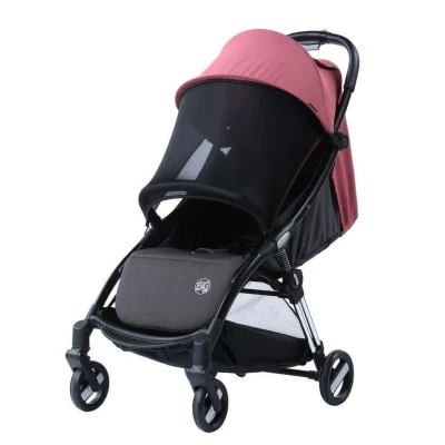 TITANIUM BABY BV Wózek spacerowy Beeyu Autofolding pink | Pan Piksel
