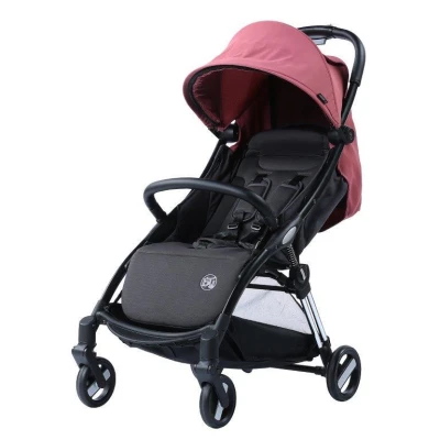 TITANIUM BABY BV Wózek spacerowy Beeyu Autofolding pink | Pan Piksel