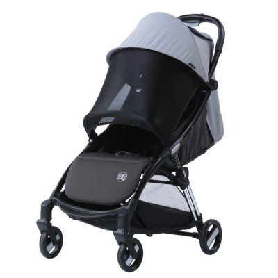 TITANIUM BABY BV Wózek spacerowy Beeyu Autofolding grey | Pan Piksel