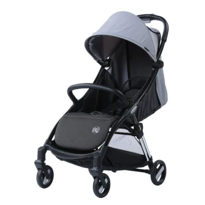TITANIUM BABY BV Wózek spacerowy Beeyu Autofolding grey | Pan Piksel