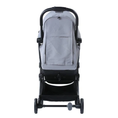 TITANIUM BABY BV Wózek spacerowy Beeyu Autofolding grey | Pan Piksel