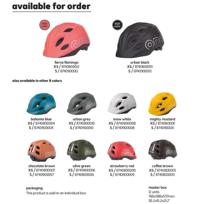 BOBIKE KASK ONE Plus size XS urban black | Pan Piksel