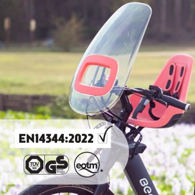 BOBIKE Osłona przeciwwiatrowa ONE + Fierce flamingo | Pan Piksel