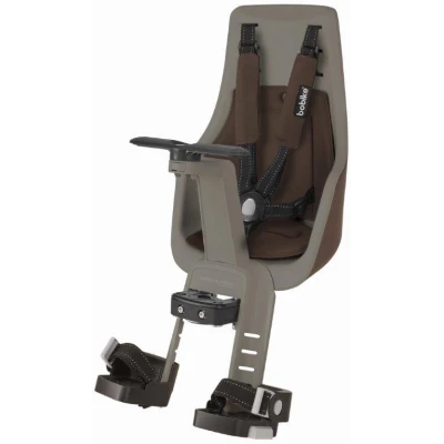 BOBIKE Fotelik rowerowy exclusive MINI PLUS toffee brown | Pan Piksel
