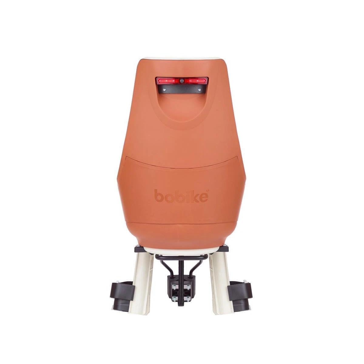 BOBIKE Fotelik rowerowy excl.Maxi PLUS LED 1P rama cinnamon br | Pan Piksel