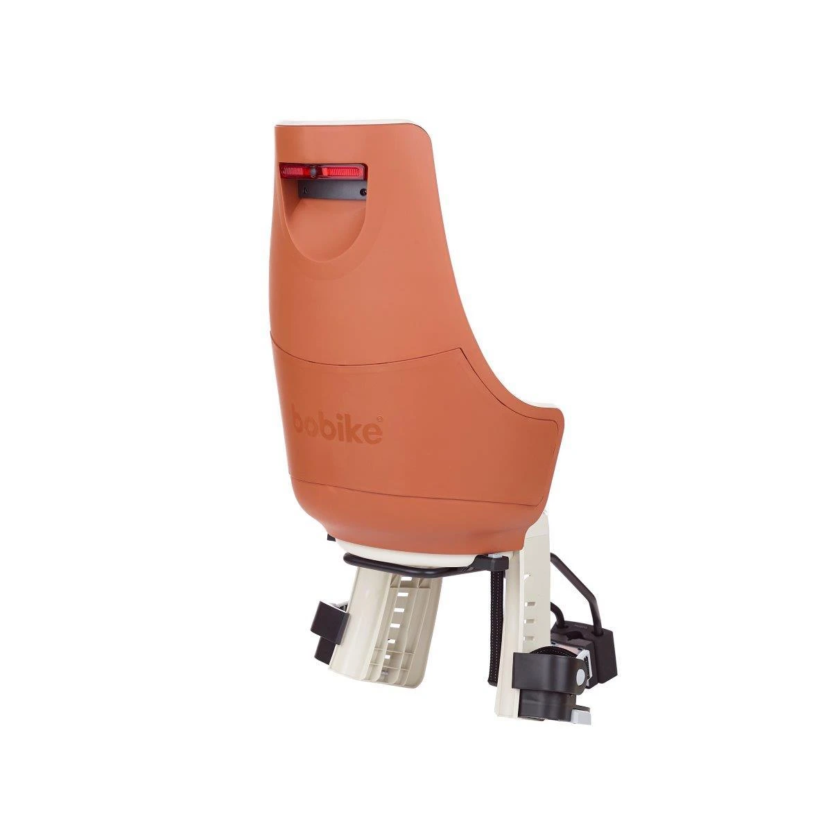 BOBIKE Fotelik rowerowy excl.Maxi PLUS LED 1P rama cinnamon br | Pan Piksel
