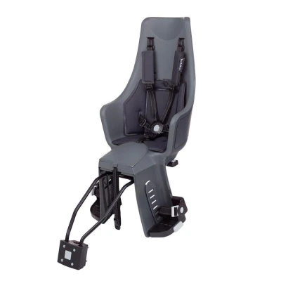 BOBIKE Fotelik rowerowy excl.Maxi PLUS LED 1P rama urban grey | Pan Piksel