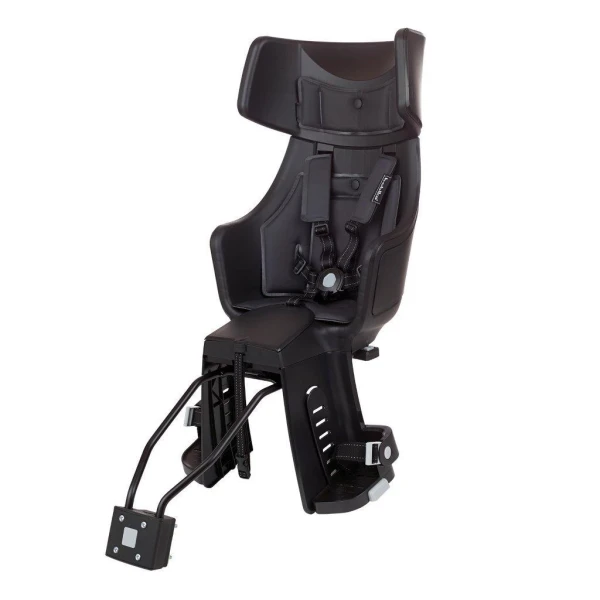 BOBIKE Fotelik rowerowy excl.Tour PLUS LED 1P rama urban black | Pan Piksel