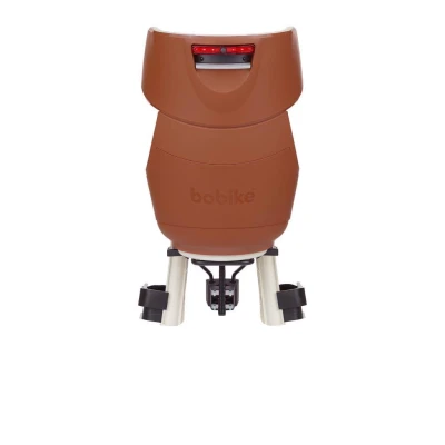 BOBIKE Fotelik rowerowy excl.Tour PLUS LED 1P rama cinnamon br | Pan Piksel