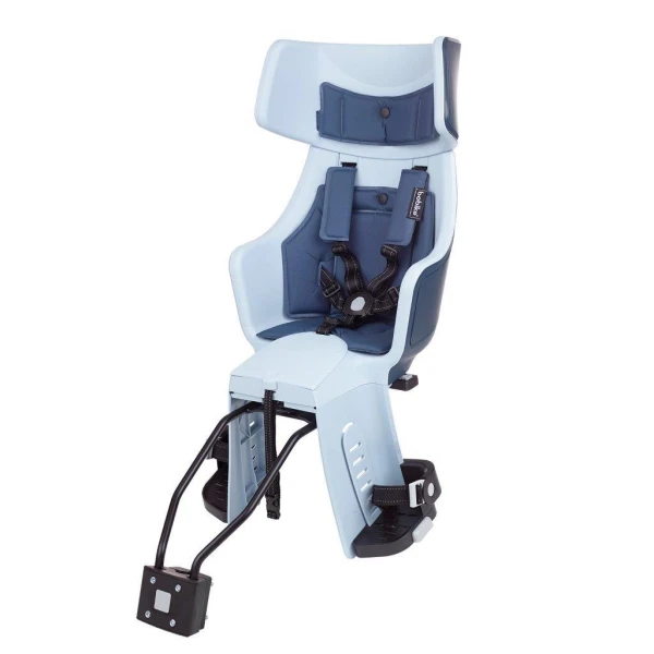 BOBIKE Fotelik rowerowy excl.Tour PLUS LED 1P rama denim delux | Pan Piksel