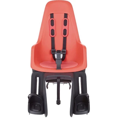 BOBIKE Fotelik rowerowy ONE maxi E-BD fierce flamingo | Pan Piksel