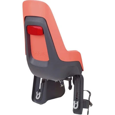 BOBIKE Fotelik rowerowy ONE maxi E-BD fierce flamingo | Pan Piksel