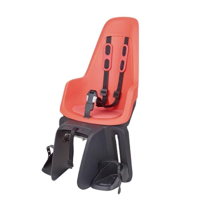BOBIKE Fotelik rowerowy ONE maxi E-BD fierce flamingo | Pan Piksel