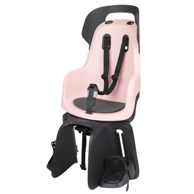 BOBIKE Fotelik rowerowy GO bagażnik MIK HD Candy Pink | Pan Piksel