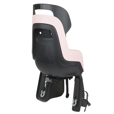BOBIKE Fotelik rowerowy GO bagażnik MIK HD Candy Pink | Pan Piksel