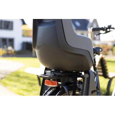 BOBIKE Fotelik rowerowy GO bagażnik MIK HD Candy Pink | Pan Piksel