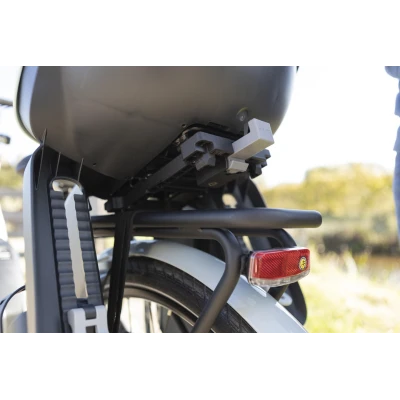 BOBIKE Fotelik rowerowy GO bagażnik MIK HD Candy Pink | Pan Piksel