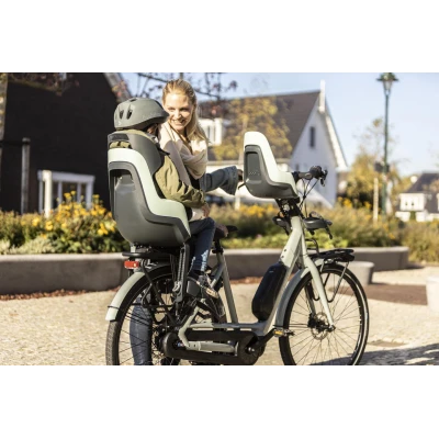 BOBIKE Fotelik rowerowy GO bagażnik MIK HD Candy Pink | Pan Piksel