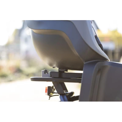 BOBIKE Fotelik rowerowy GO bagażnik MIK HD Candy Pink | Pan Piksel