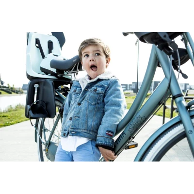 BOBIKE Fotelik rowerowy GO na bagażnik Vanilla Cup Cak | Pan Piksel