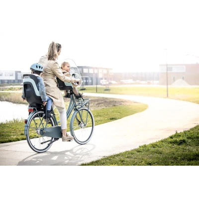 Fotelik rowerowy GO na bagażnik Bobike | Pan Piksel