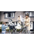 Fotelik rowerowy GO na bagażnik Bobike | Pan Piksel
