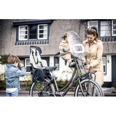 Fotelik rowerowy GO na bagażnik Bobike | Pan Piksel