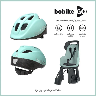 BOBIKE Fotelik rowerowy GO 1P do ramy Candy Pink | Pan Piksel
