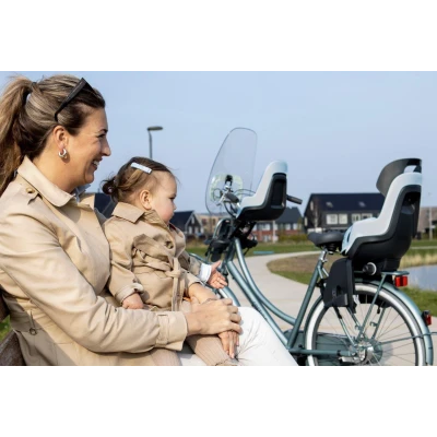 BOBIKE Fotelik rowerowy GO 1P do ramy Marsmallow Mint | Pan Piksel