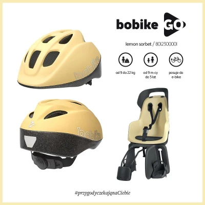 BOBIKE Fotelik rowerowy GO 1P do ramy Macaron Grey | Pan Piksel