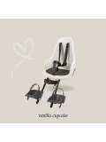 Przedni fotelik MINI GO szary Bobike | Pan Piksel