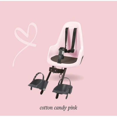 BOBIKE Fotelik rowerowy GO MINI cotton candy pink | Pan Piksel