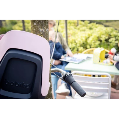 BOBIKE Fotelik rowerowy GO MINI cotton candy pink | Pan Piksel
