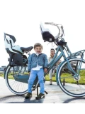 BOBIKE Fotelik rowerowy GO MINI cotton candy pink | Pan Piksel