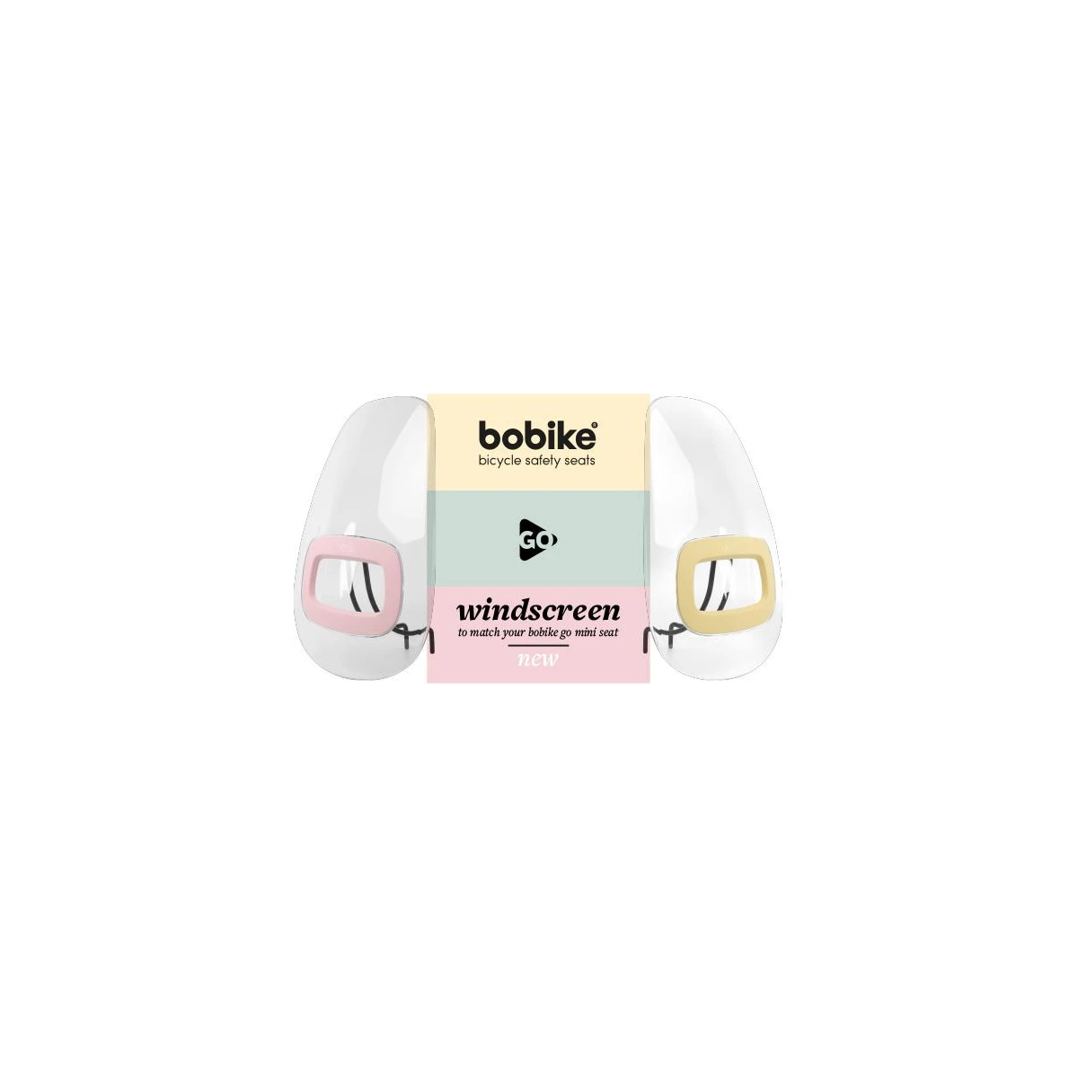 BOBIKE Osłona przeciwwiatrowa GO lemon sorbet | Pan Piksel