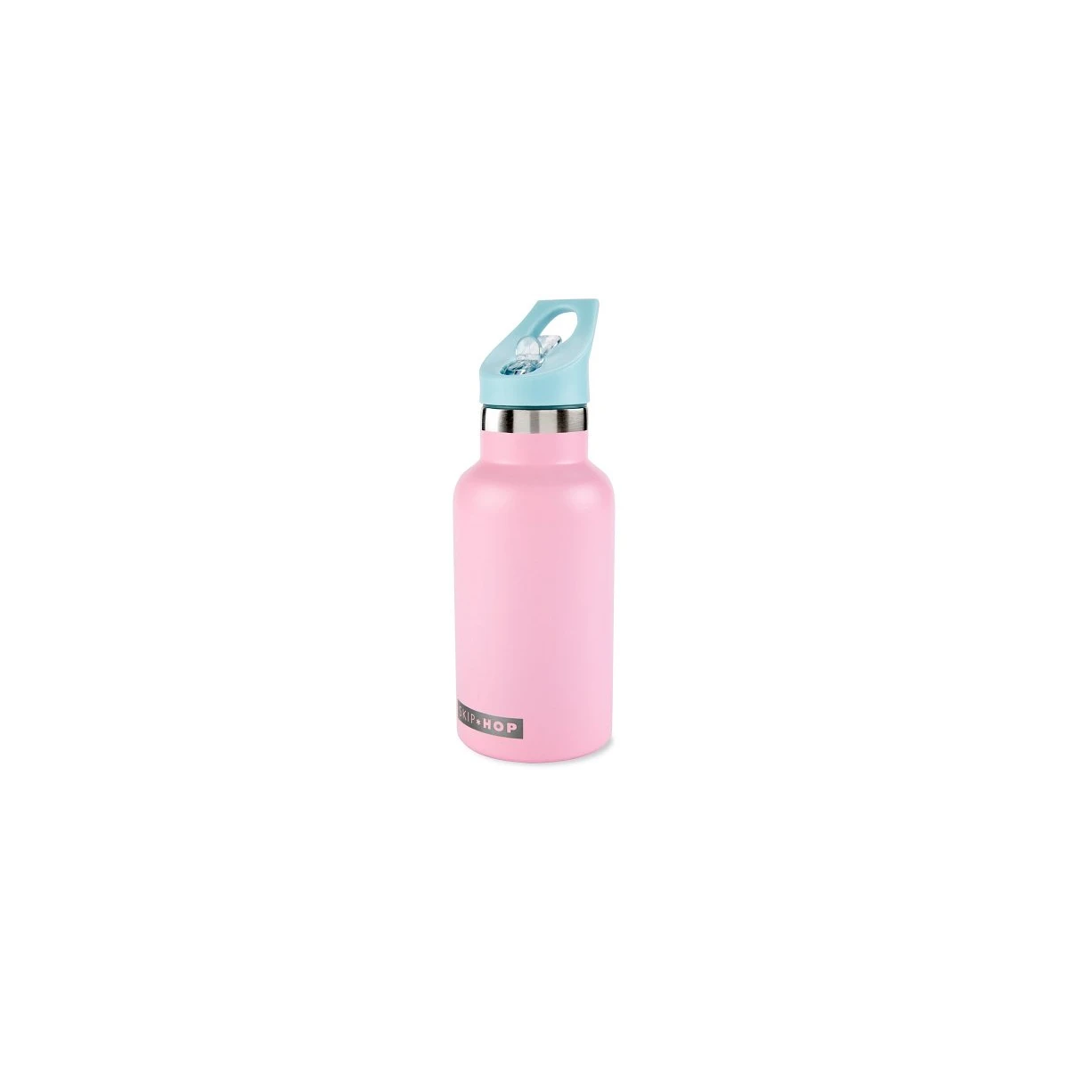 Skip Hop Butelka Termiczna z Ustnikiem i Naklejkami 380 ml Pink | Pan Piksel