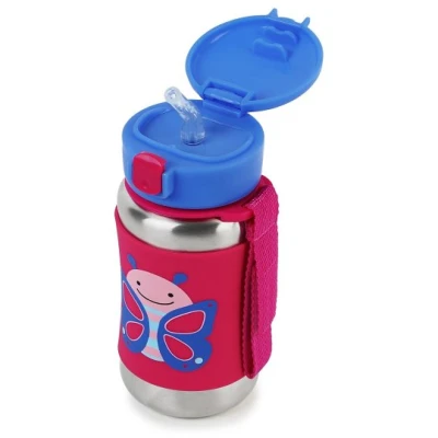 Skip Hop Bidon dla Dziecka Termiczny Motyl 350ml ZOO | Pan Piksel