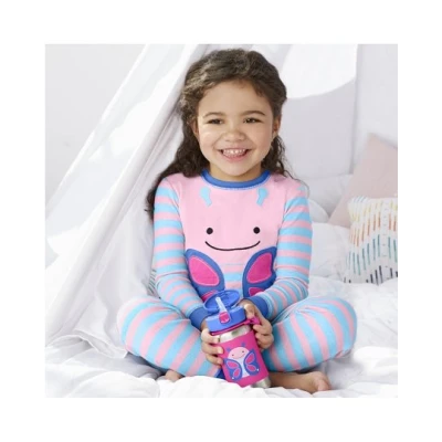 Skip Hop Bidon dla Dziecka Termiczny Motyl 350ml ZOO | Pan Piksel