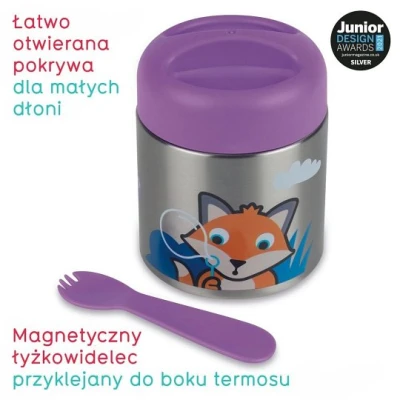 Tum Tum Termos Obiadowy dla Dzieci 300ml Lis Felicity | Pan Piksel