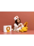 TRIXIE Drewniany zestaw małego lekarza Baby | Pan Piksel